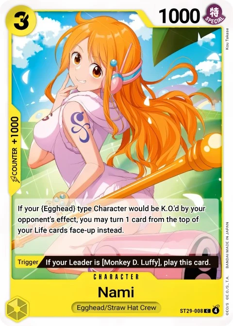 Nami (ST29-008) One Piece card