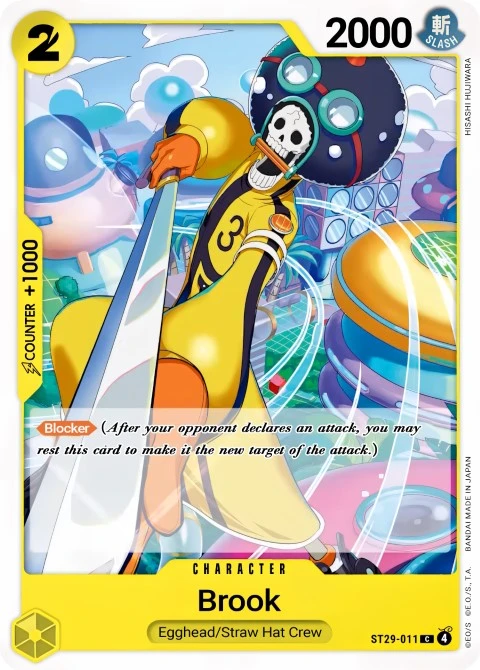 Brook (ST29-011) One Piece card