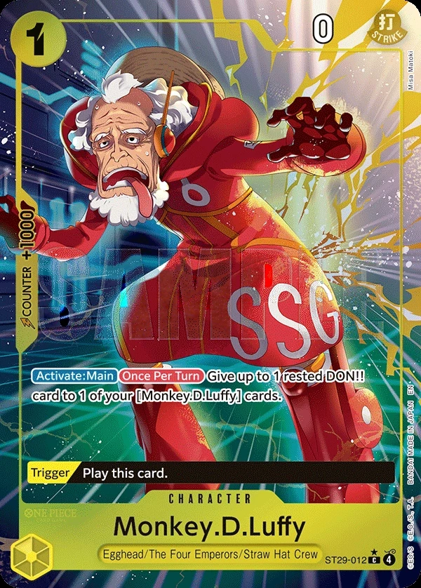 Monkey.D.Luffy (ST29-012_p1) Alt Art One Piece card