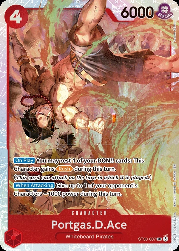Portgas.D.Ace (ST30-007) One Piece card
