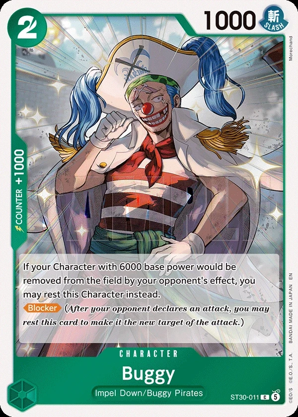 Buggy (ST30-011) One Piece card