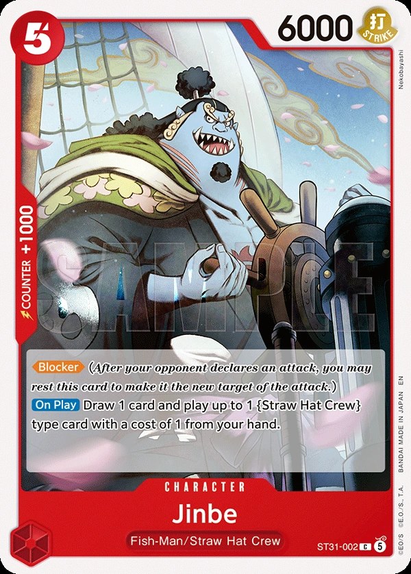 Jinbe (ST31-002) One Piece card