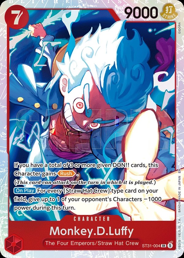 Monkey.D.Luffy (ST31-004) One Piece card