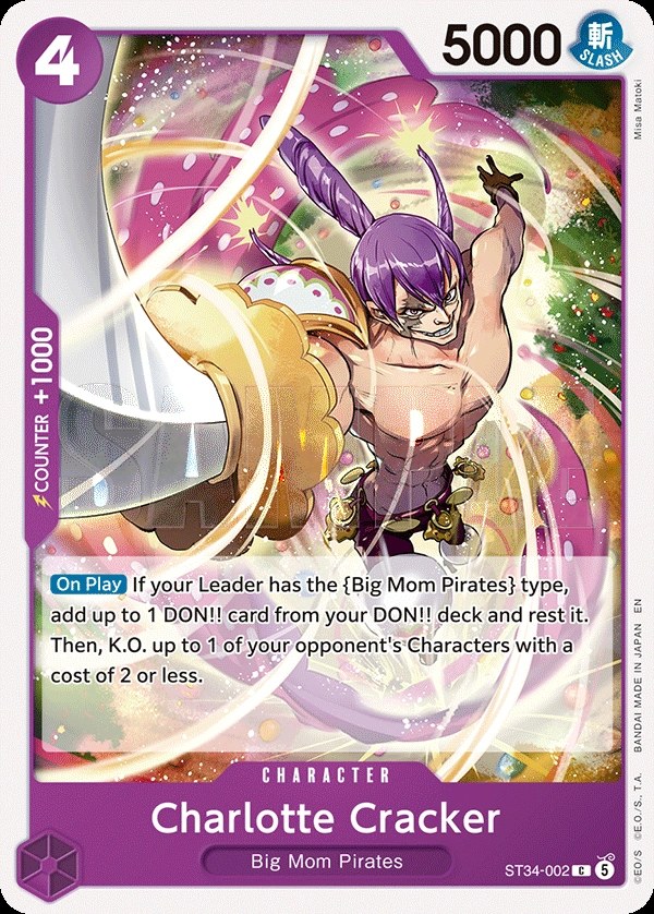 Charlotte Cracker (ST34-002) One Piece card
