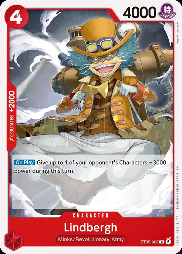 Lindbergh (ST35-002) One Piece card
