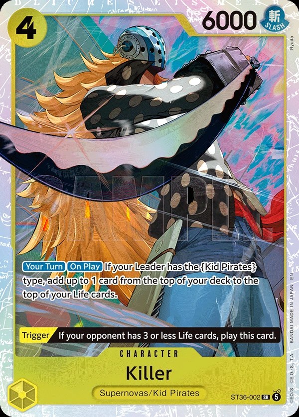 Killer (ST36-002) One Piece card