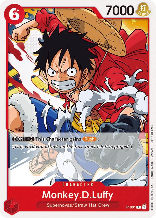 Monkey.D.Luffy (Super Pre-Release) [Participant] One Piece prize card