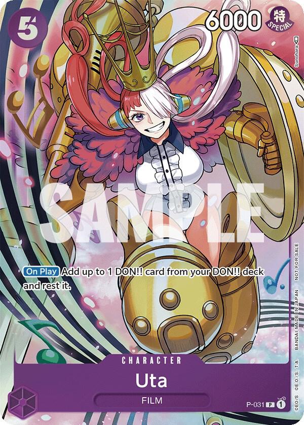 Uta (Event Pack Vol. 1) One Piece prize card