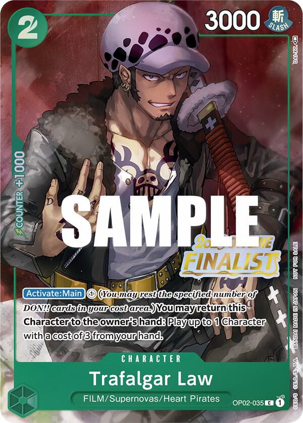 Trafalgar Law (Offline Regional 2023) [Finalist] One Piece prize card