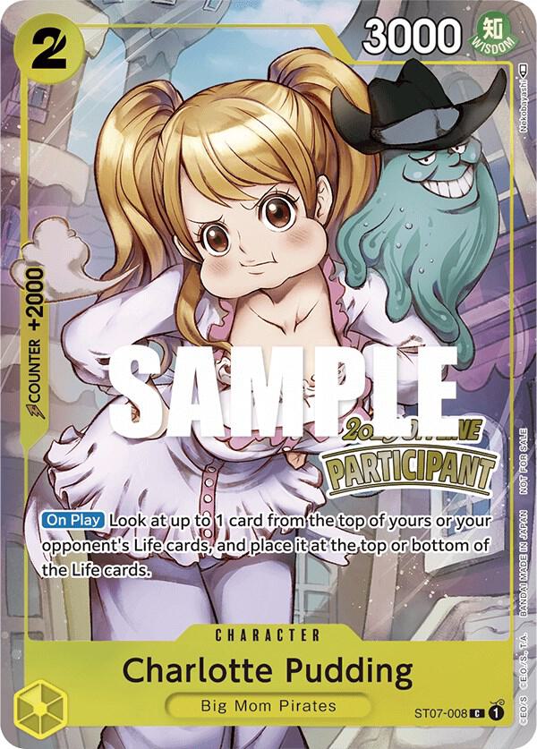Charlotte Pudding (Offline Regional 2023) [Participant] One Piece prize card