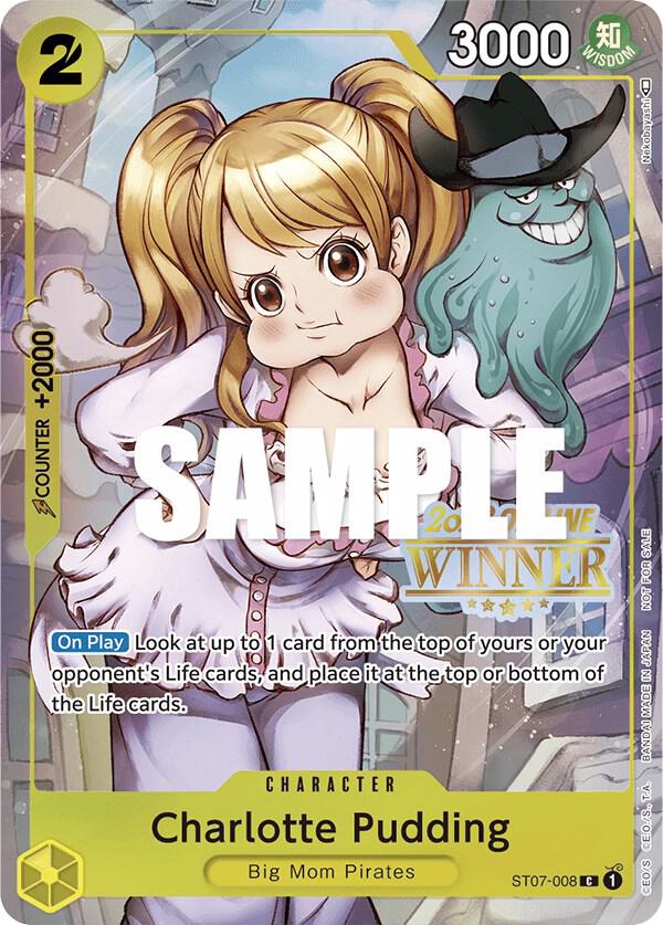 Charlotte Pudding (Offline Regional 2023) [Winner] One Piece prize card