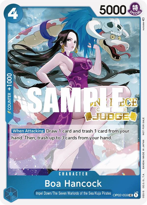 Boa Hancock (Judge) One Piece prize card