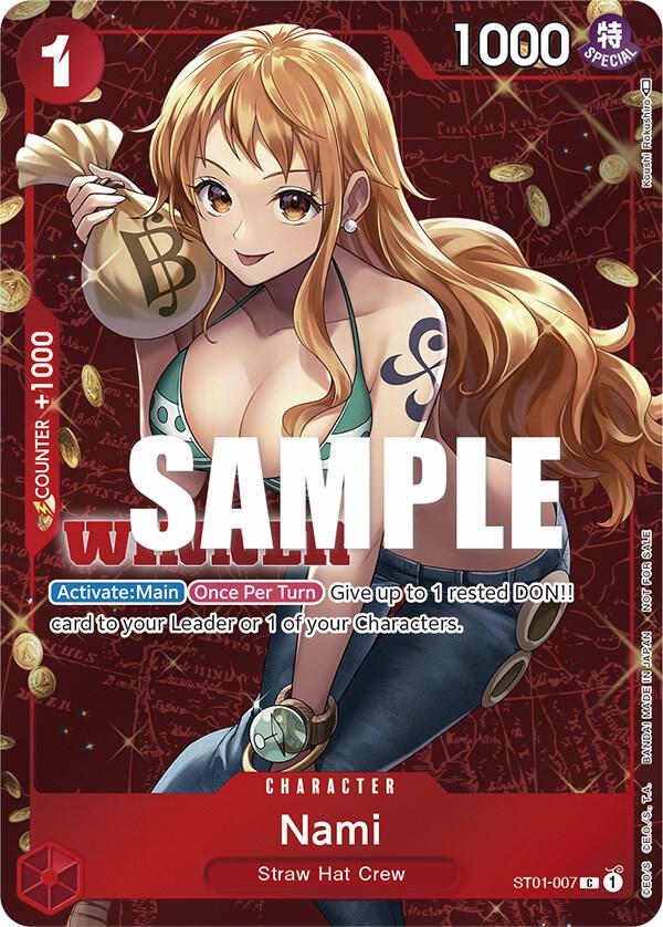 Nami (Tournament Pack Vol. 3) [Winner] One Piece prize card