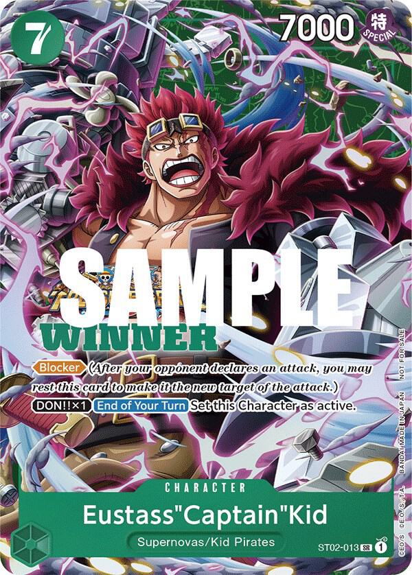 Eustass"Captain"Kid (Winner Pack Vol. 5) One Piece prize card