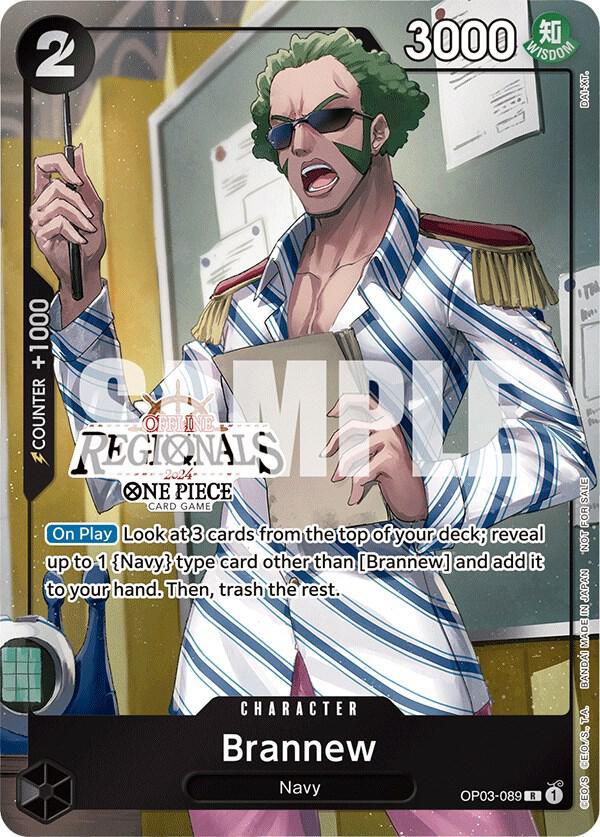 Brannew (Offline Regional 2024) [Participant] One Piece prize card