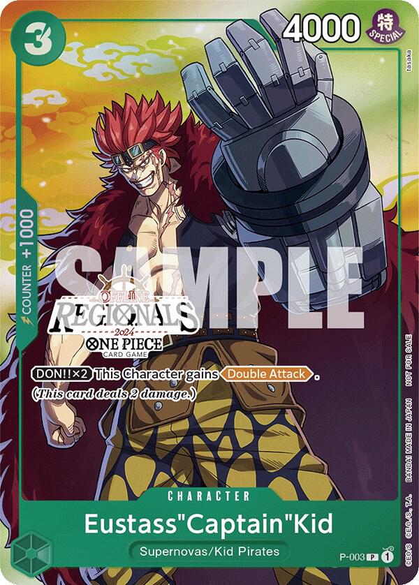 Eustass"Captain"Kid (Offline Regional 2024 Vol. 2) [Participant] One Piece prize card
