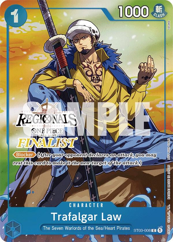 Trafalgar Law (Online Regional 2024 Vol. 2) [Finalist] One Piece prize card