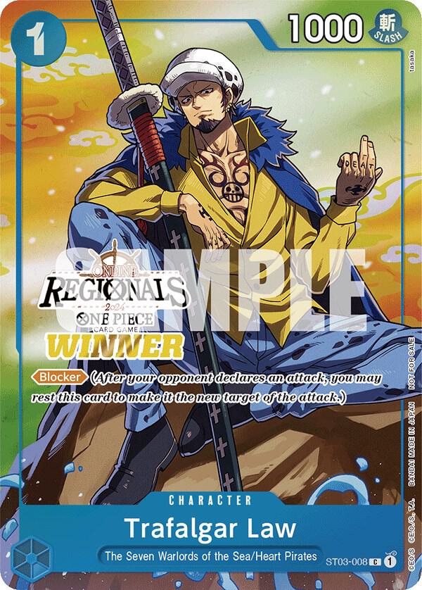 Trafalgar Law (Online Regional 2024 Vol. 2) [Winner] One Piece prize card