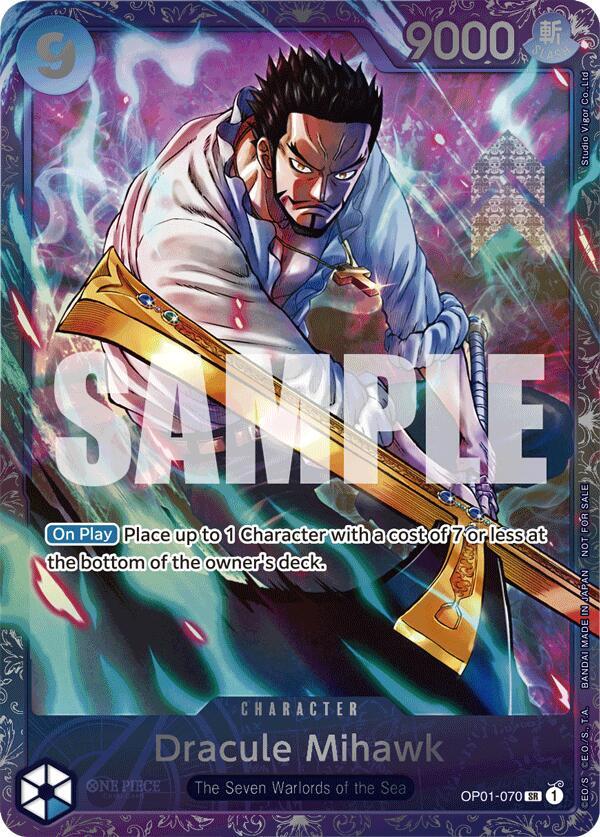 Dracule Mihawk (Treasure Cup 2024) One Piece prize card
