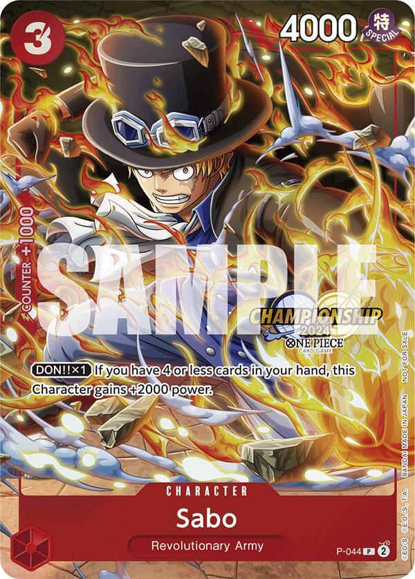 Sabo (CS 2024 Event Pack) One Piece prize card