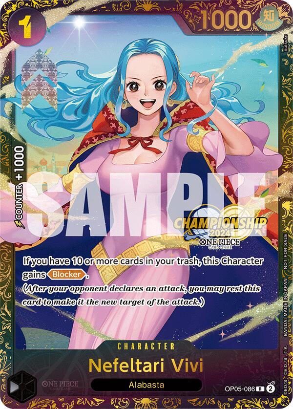 Nefeltari Vivi (October Championship 2024 Store Regionals) One Piece prize card