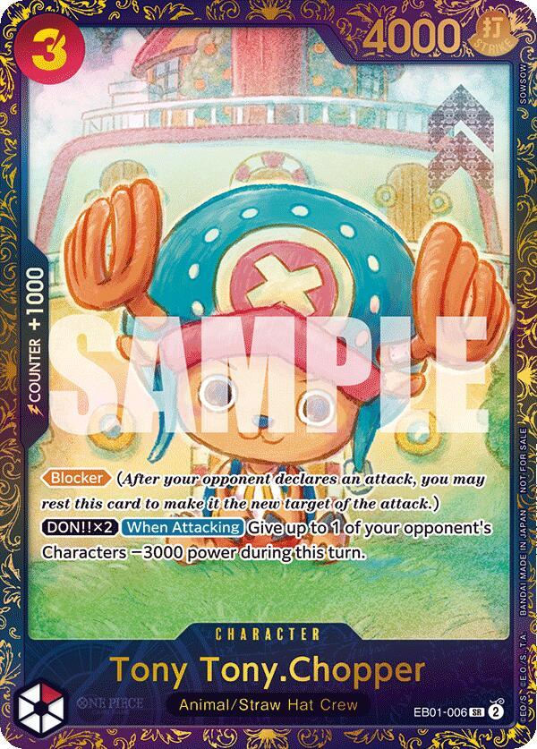 Tony Tony.Chopper (Treasure Cup 2024) One Piece prize card