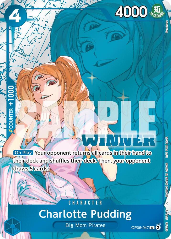 Charlotte Pudding (Winner Pack 2025 Vol. 1) One Piece prize card