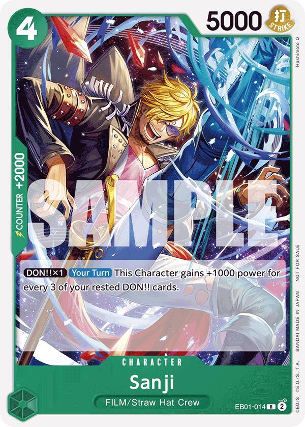 Sanji (Tournament Pack 2025 Vol. 1) One Piece prize card