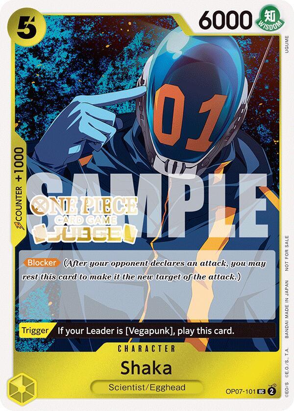 Shaka (Judge Pack Vol. 5) One Piece prize card
