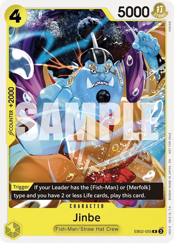Jinbe (Tournament Pack 2025 Vol. 3) One Piece prize card