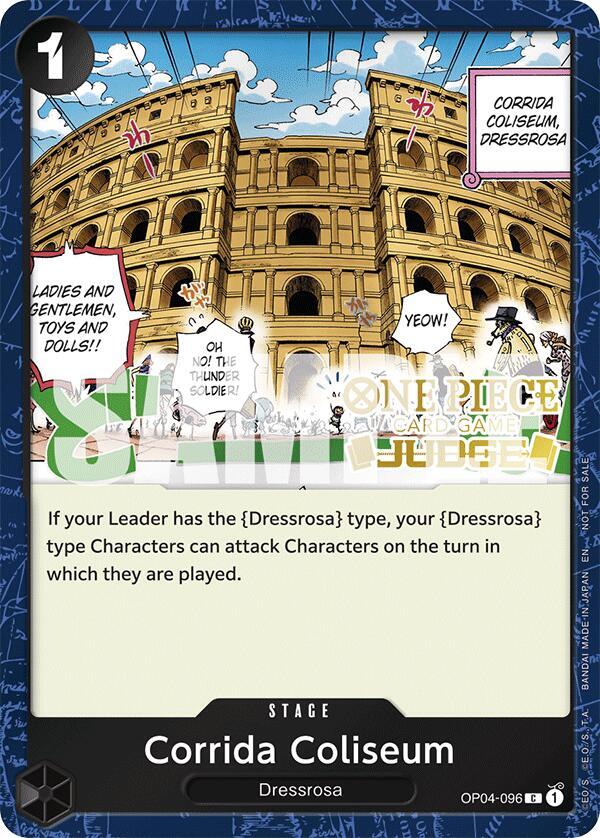 Corrida Coliseum (Judge Pack Vol. 6) One Piece prize card