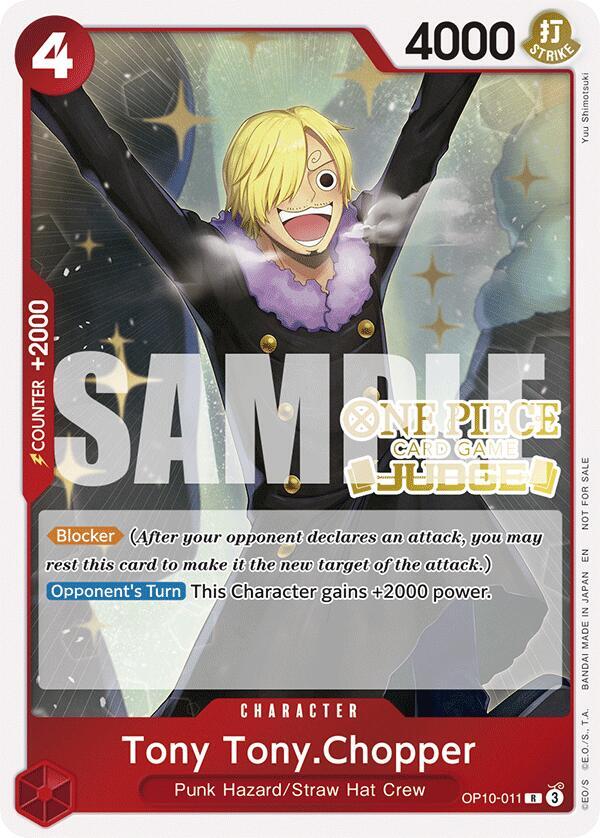 Tony Tony.Chopper (Judge Pack Vol. 6) One Piece prize card
