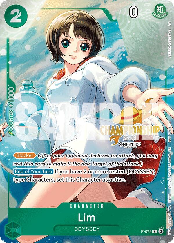 Lim (CS 25-26 Event Pack) One Piece prize card