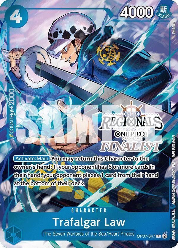 Trafalgar Law (Online Regional Finalist Card Set 2025 Vol.2) One Piece prize card
