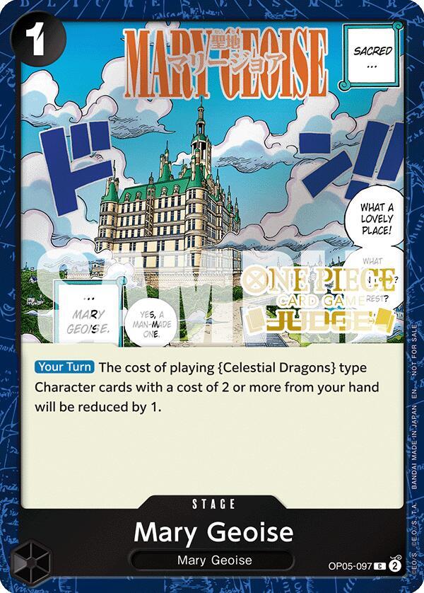 Mary Geoise (Judge Pack Vol. 7) One Piece prize card