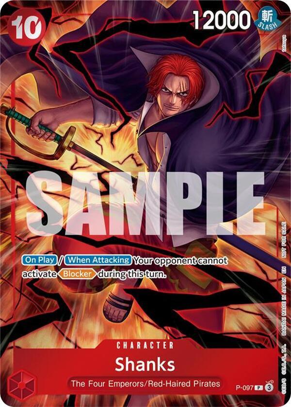 Shanks (Event Pack Vol. 8) One Piece prize card