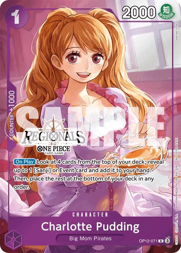 Charlotte Pudding (Regional Participation Pack 2026 Vol.1) One Piece prize card