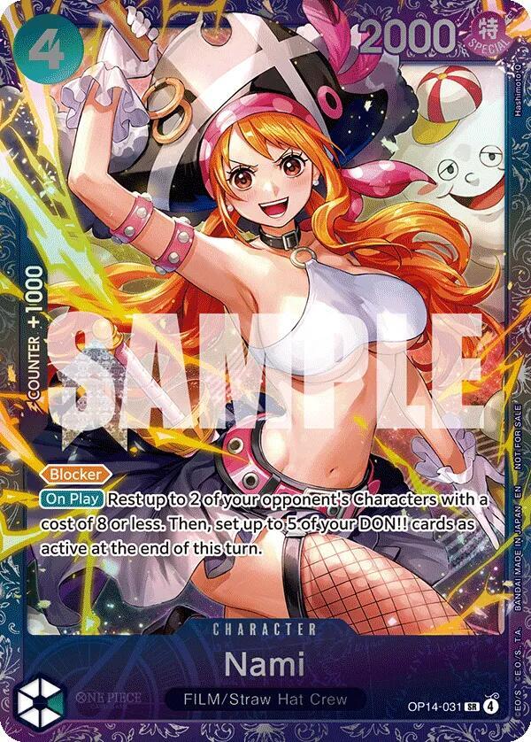Nami (Treasure Cup May 2026) One Piece prize card
