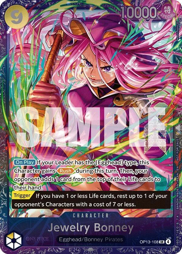 Jewelry Bonney (Treasure Cup May 2026) One Piece prize card