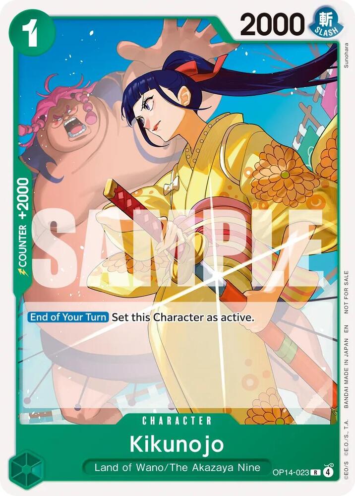 Kikunojo (Tournament Pack 2026 Vol. 3) One Piece prize card